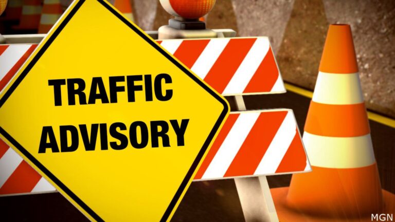 Damaged gas line causes road closure in Bryan