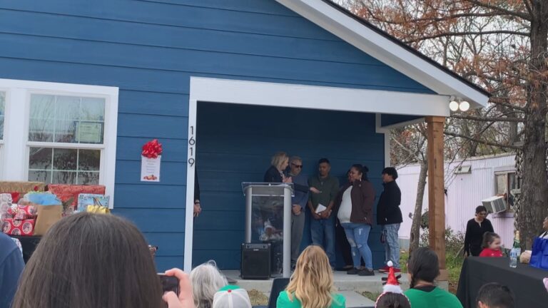 Home for the holidays: Bryan family receives home from Habitat for Humanity, Bryan ISD