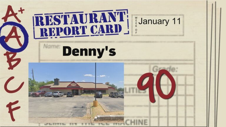 Restaurant Report Card: January 11, 2024