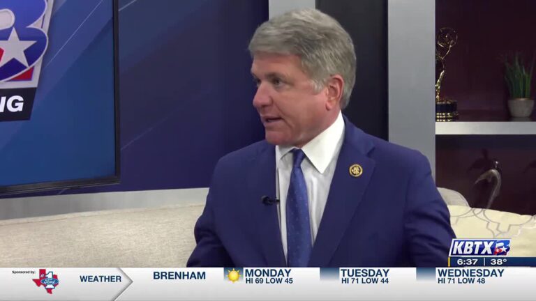 Congressman Michael McCaul talks border security on Brazos Valley This Morning