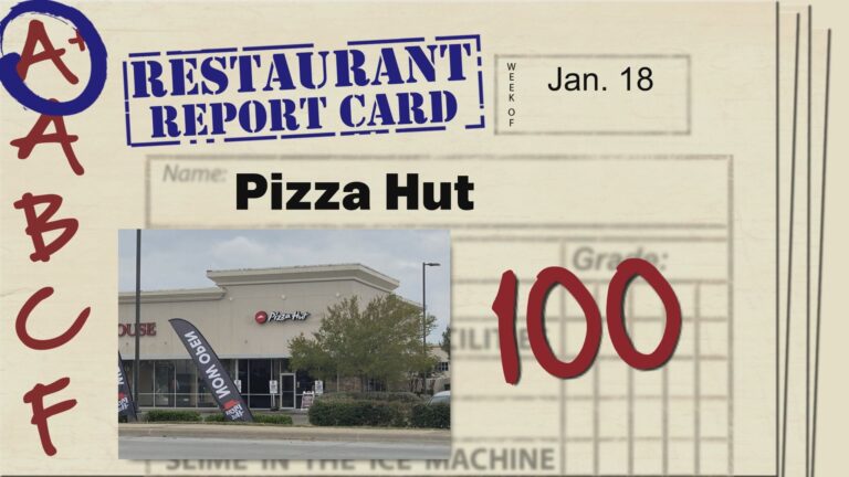 Restaurant Report Card: January 18, 2024