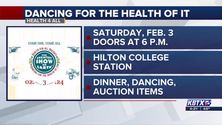 Dancing for the Health of It promises a good time for a good cause