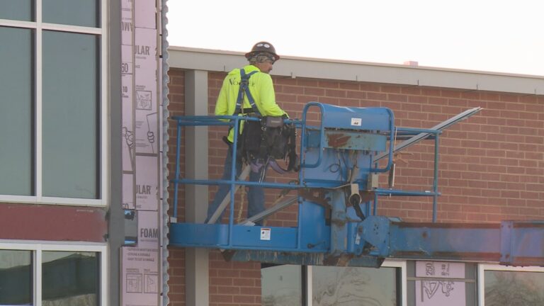 Construction on Bryan ISD’s new transportation building continues