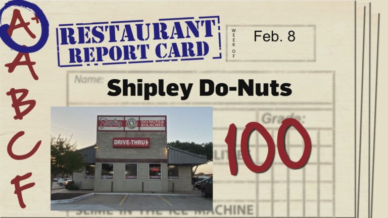 Restaurant Report Card: February 8, 2024