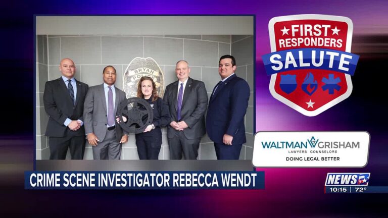 First Responder Salute: Bryan Crime Scene Investigator honored by U.S. Secret Service