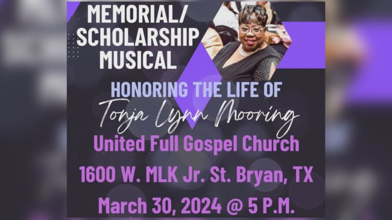 Family honoring loved one with memorial scholarship musical