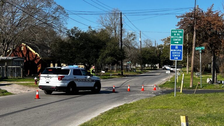 Bryan police investigating deadly wreck outside a home