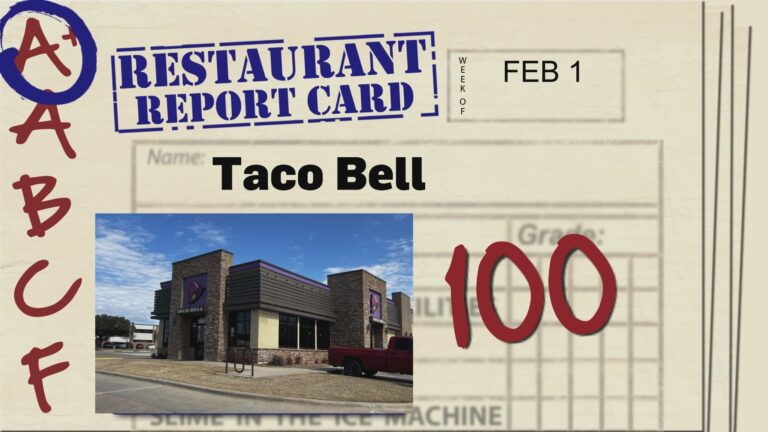 Restaurant Report Card: February 1, 2024