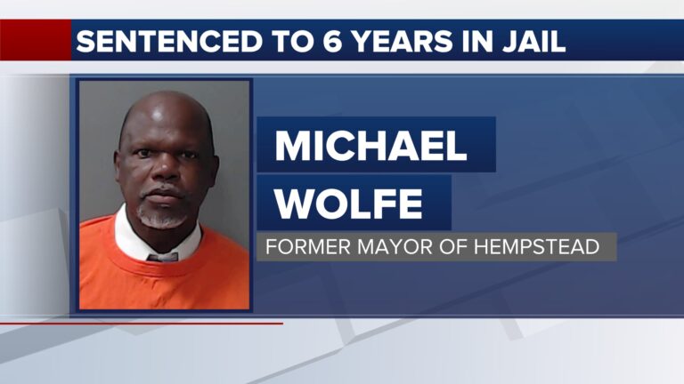 Former Mayor of Hempstead sentenced to 6 years in prison