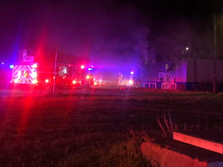 Fire departments respond to structure fire at a church