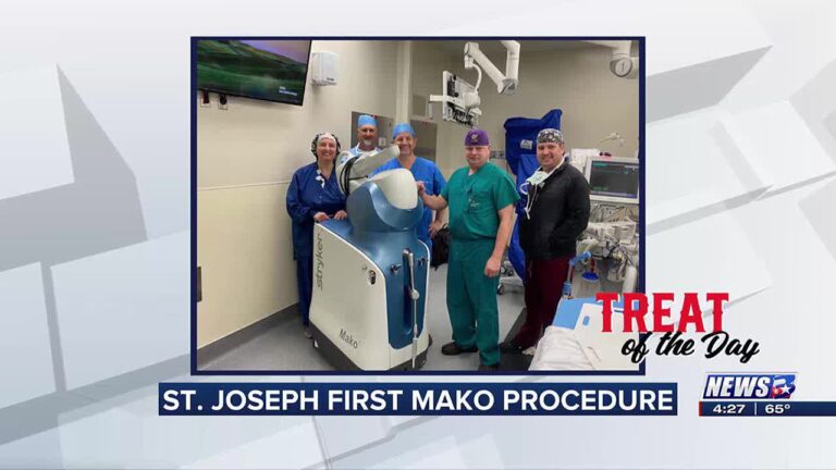 Treat of the Day: St. Joseph has first Mako procedure