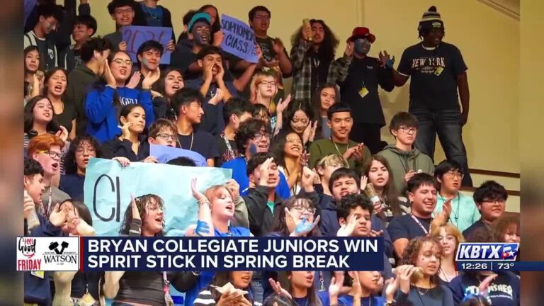 Feel Good Friday: Bryan Collegiate holds Spring Break pep rally