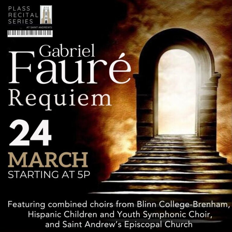 St. Andrew’s Episcopal Church Performs Gabriel Faure Requiem