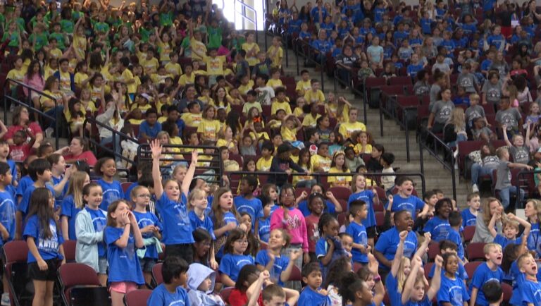 Thousands of helmets given to second grade students to promote safety