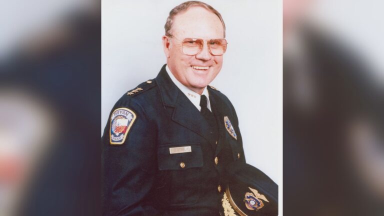 Bryan Police Department announces passing of former chief