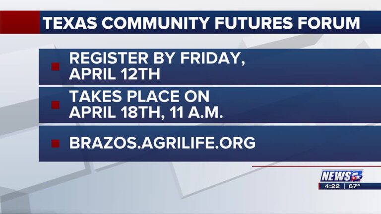 Voice your opinions on local issues with the Texas A&M Agrilife Extension