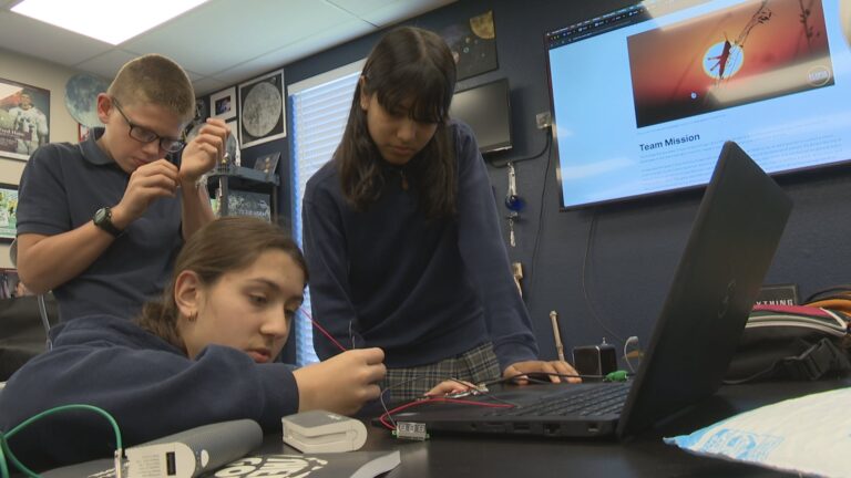 Allen Academy students team up with NASA interns for eclipse research