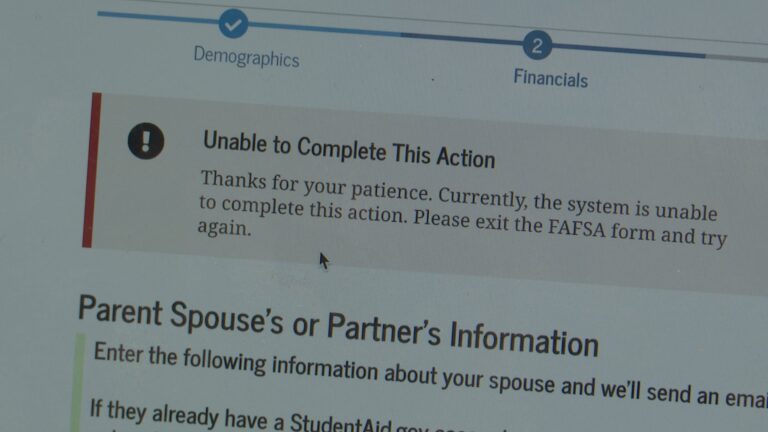 ‘My heart drops a little bit’: FAFSA delays leave students worried about college decisions