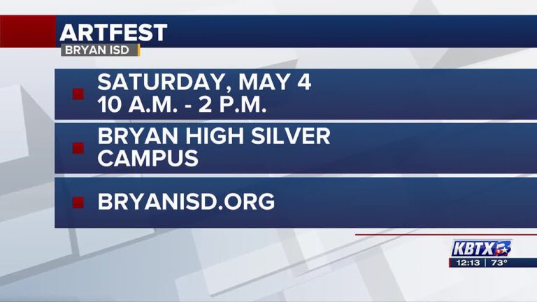 Bryan ISD to host Art Fest on Saturday