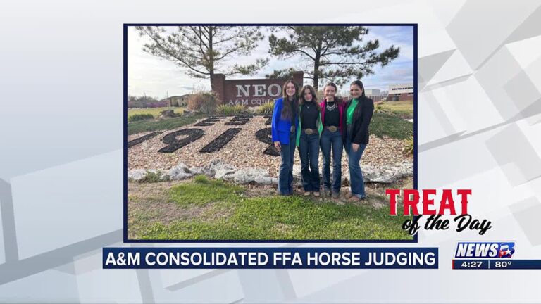 Treat of the Day: A&M Consolidated FFA place 5th in horse judging contest