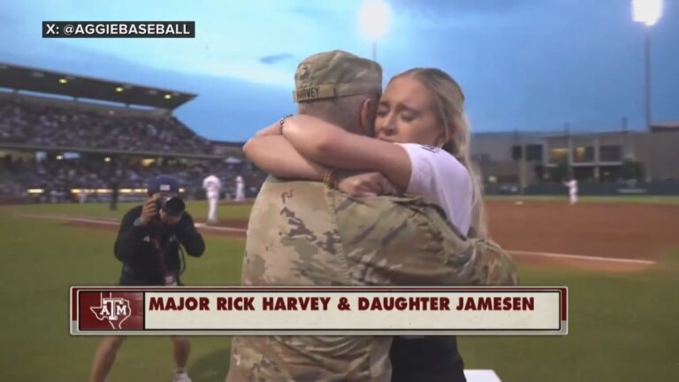 Aggie Dad returns home from year-long deployment, surprises daughter