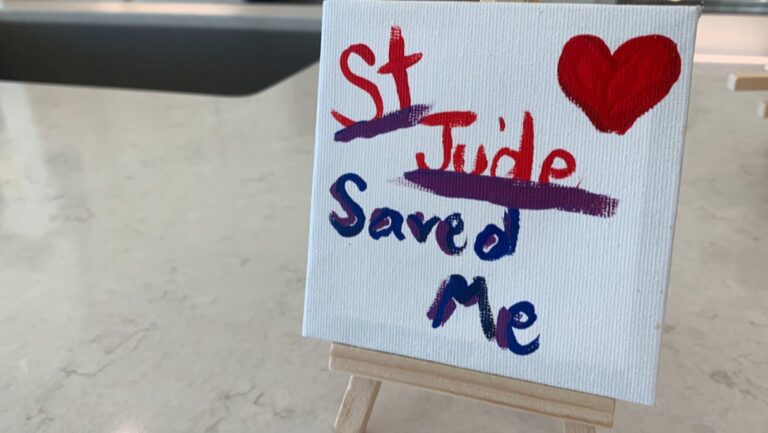 Texas St. Jude patient joins wall signing ceremony to kick of ticket sales for St. Jude Dream Home Giveaway