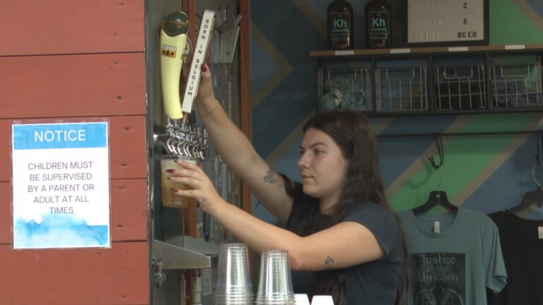 A Bryan Biergarten is closing it’s doors temporarily until it opens a new location nearby.