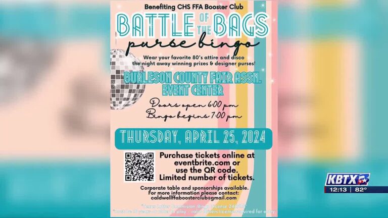 Purse Bingo fundraiser to support Caldwell FFA