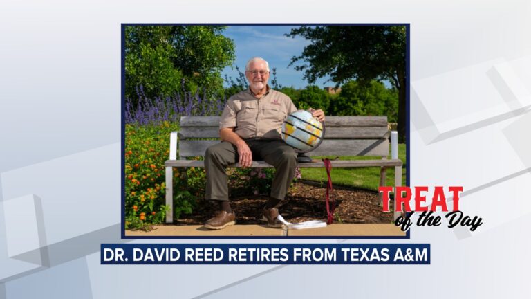 Treat of the Day: Dr. David Reed retiring from Texas A&M