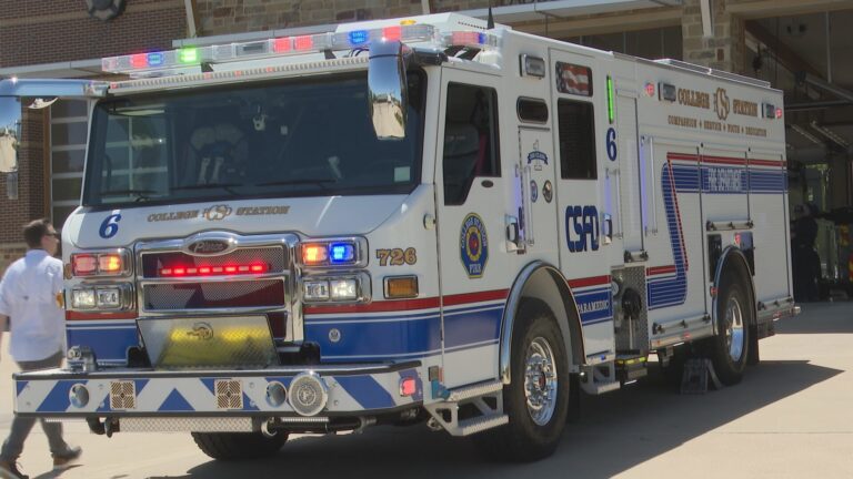 College Station Fire Department adds new fire engine to the fleet