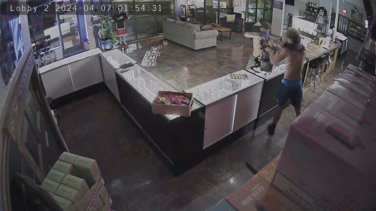 Bryan Police investigating a burglary at Tooters Vape Shop