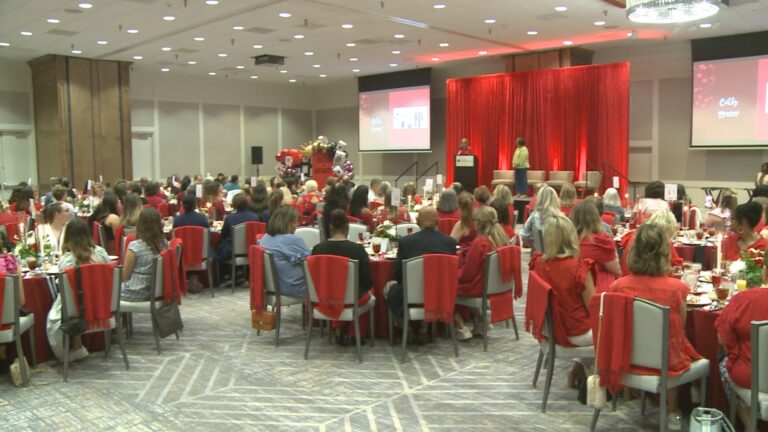 Community members celebrate women’s heart health at the Go Red for Women luncheon