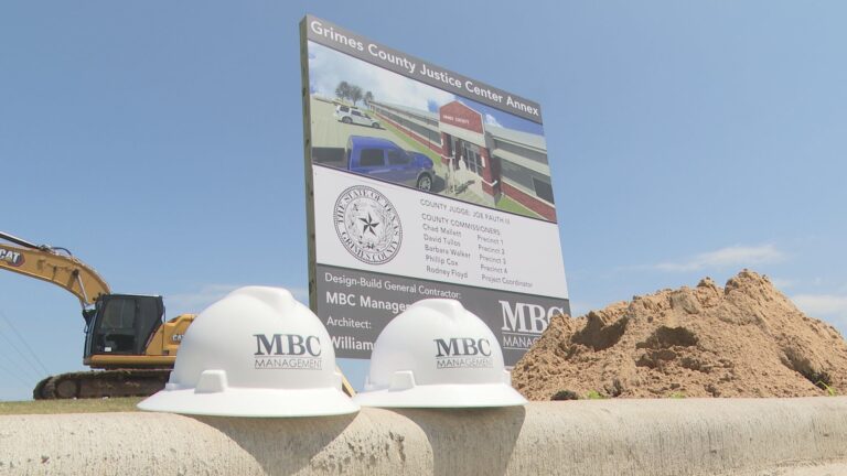 Grimes County breaks ground on Justice Center Annex