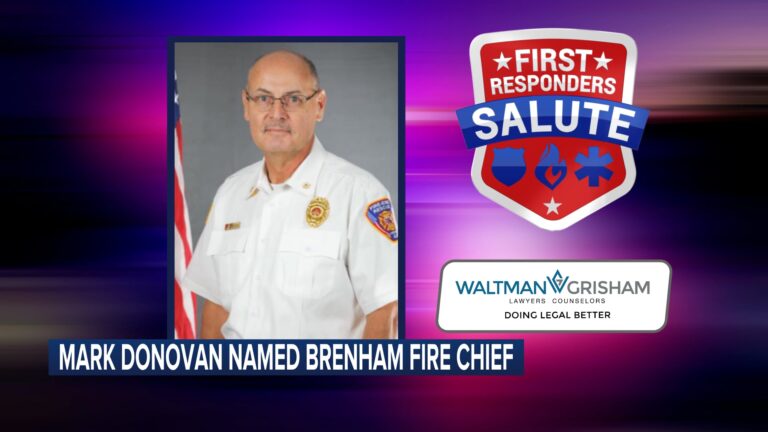 First Responder Salute: Mark Donovan named Brenham’s Fire Chief