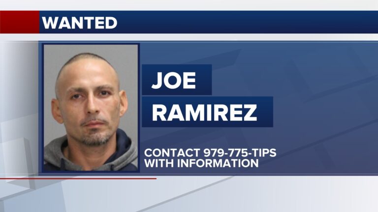 Brazos County CrimeStoppers asking for help finding wanted man