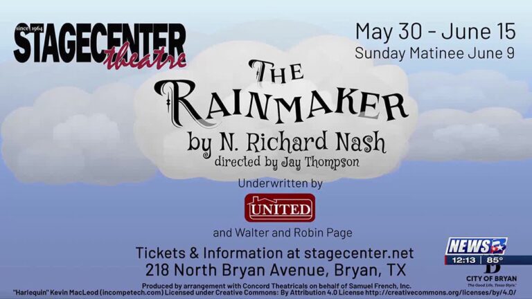 StageCenter Theatre presents “The Rainmaker”