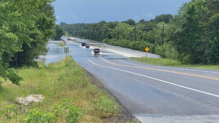 Highway 30 closed in Grimes County due to flooding