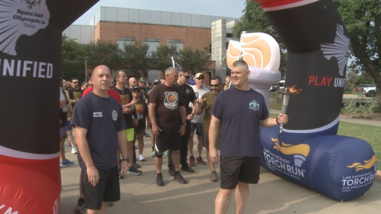 Local law enforcement participates in Torch Run for Special Olympics