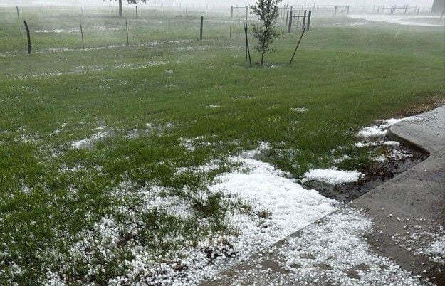 Yet another round of storms brings hail on Mother’s Day