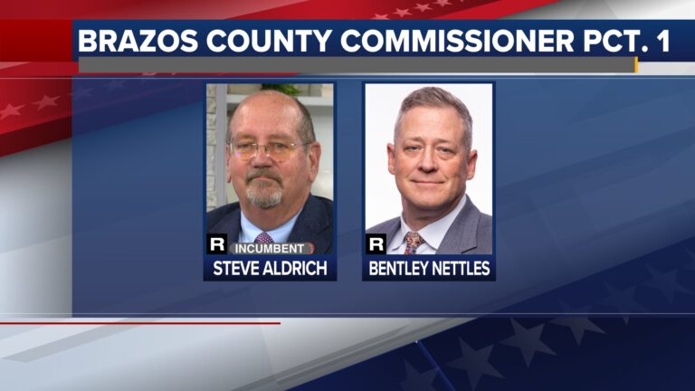 Brazos County commissioner candidates debate issues live on KBTX