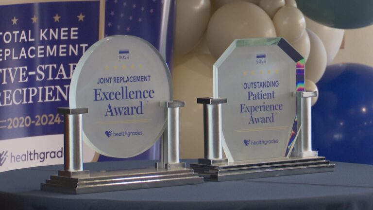 Physicians Centre Hospital earns awards for excellence in joint replacement and patient care