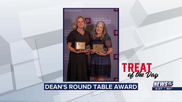 Treat of the Day: Bryan ISD staff honored at Roundtable Awards