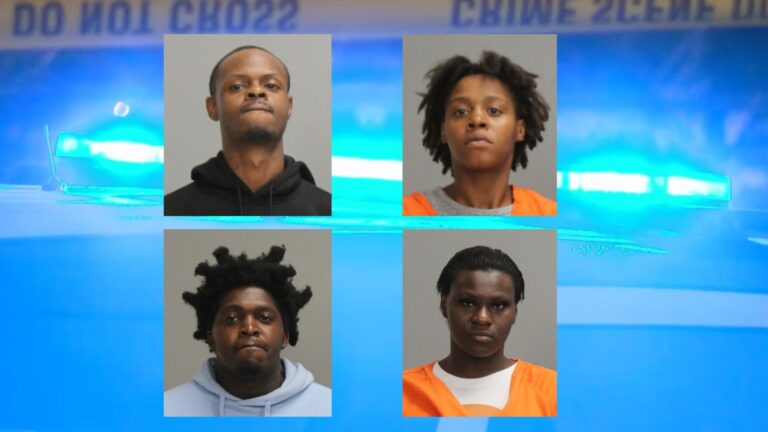 Police: Four from Florida linked to multiple car burglaries in Bryan