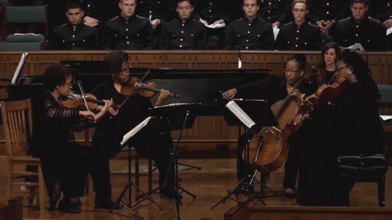 Marian Anderson String Quartet impacting communities through music