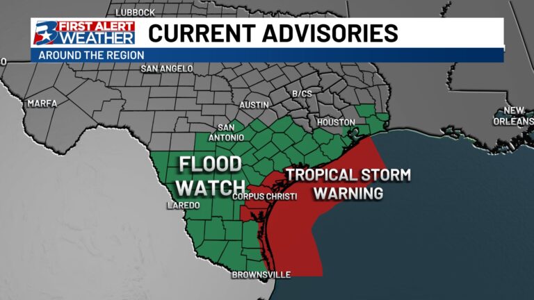 Flood Watches canceled for southern counties as rainfall trends downward