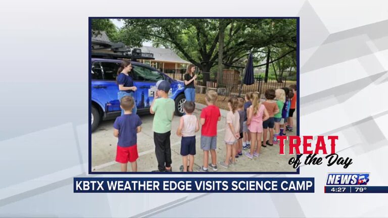 Treat of the Day: First Alert Weather team makes an appearance at local science camp