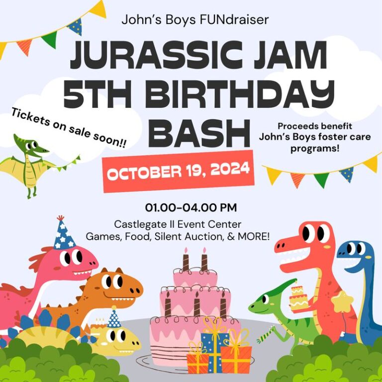 Save the Date: Jurassic Jam 5th Birthday Bash