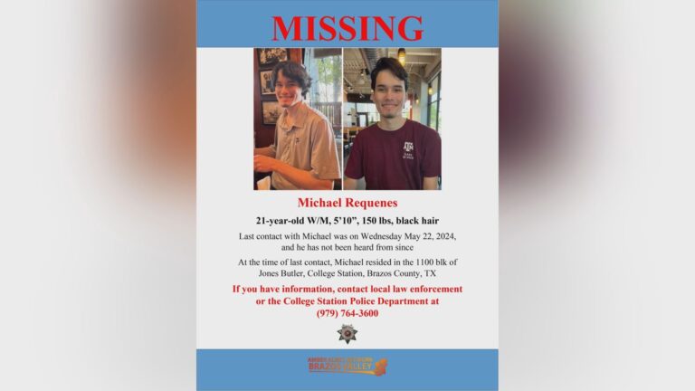 Authorities asking for help in finding missing College Station student