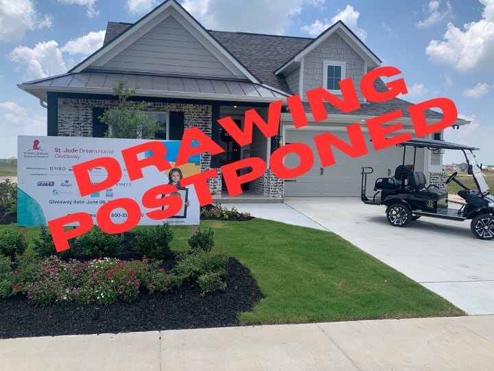 2024 Bryan-College Station St. Jude Dream Home Giveaway postponed