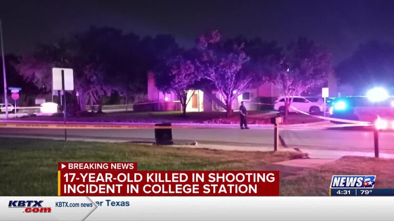 College Station police investigating shooting that left 17-year-old dead